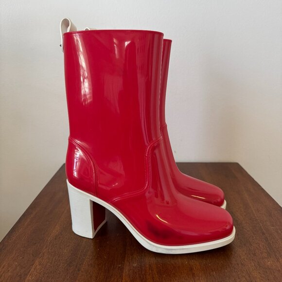 Christian Louboutin Loubirain 70 Waterproof Boot Shoes